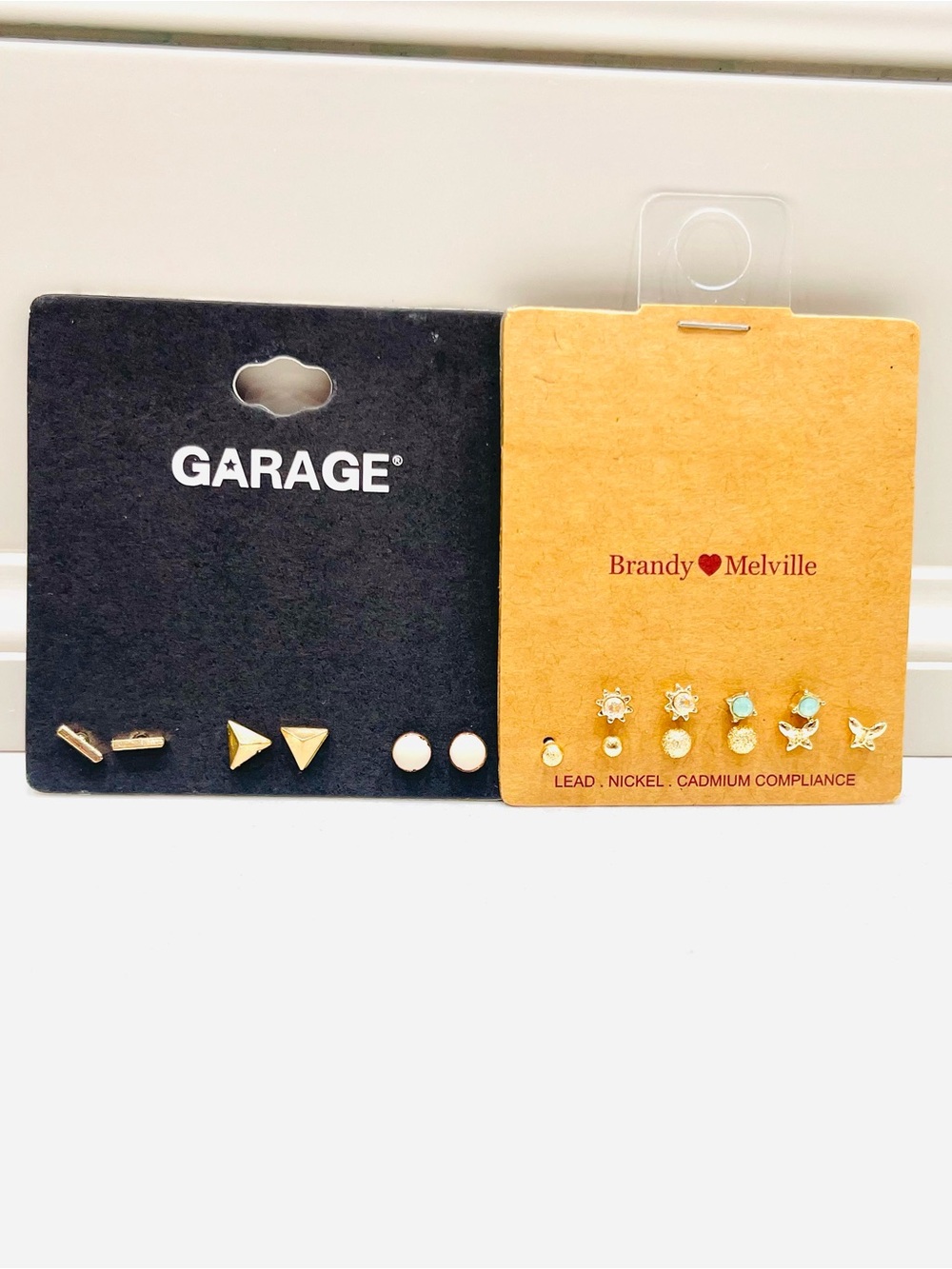 LAST DAY SALE! NEW! Garage & Brandy earrings NWT - Picture 2 of 6